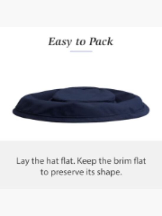 UPF 50+ Wide Brim Sun Hat Packable Adjustable Drawstring main image 4